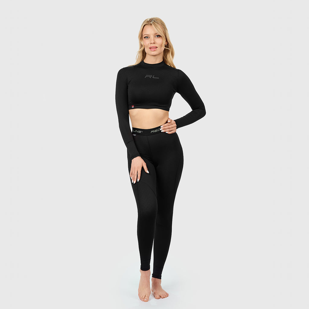 VENUS 2.0 COLLECTION CROP TOP - BLACK