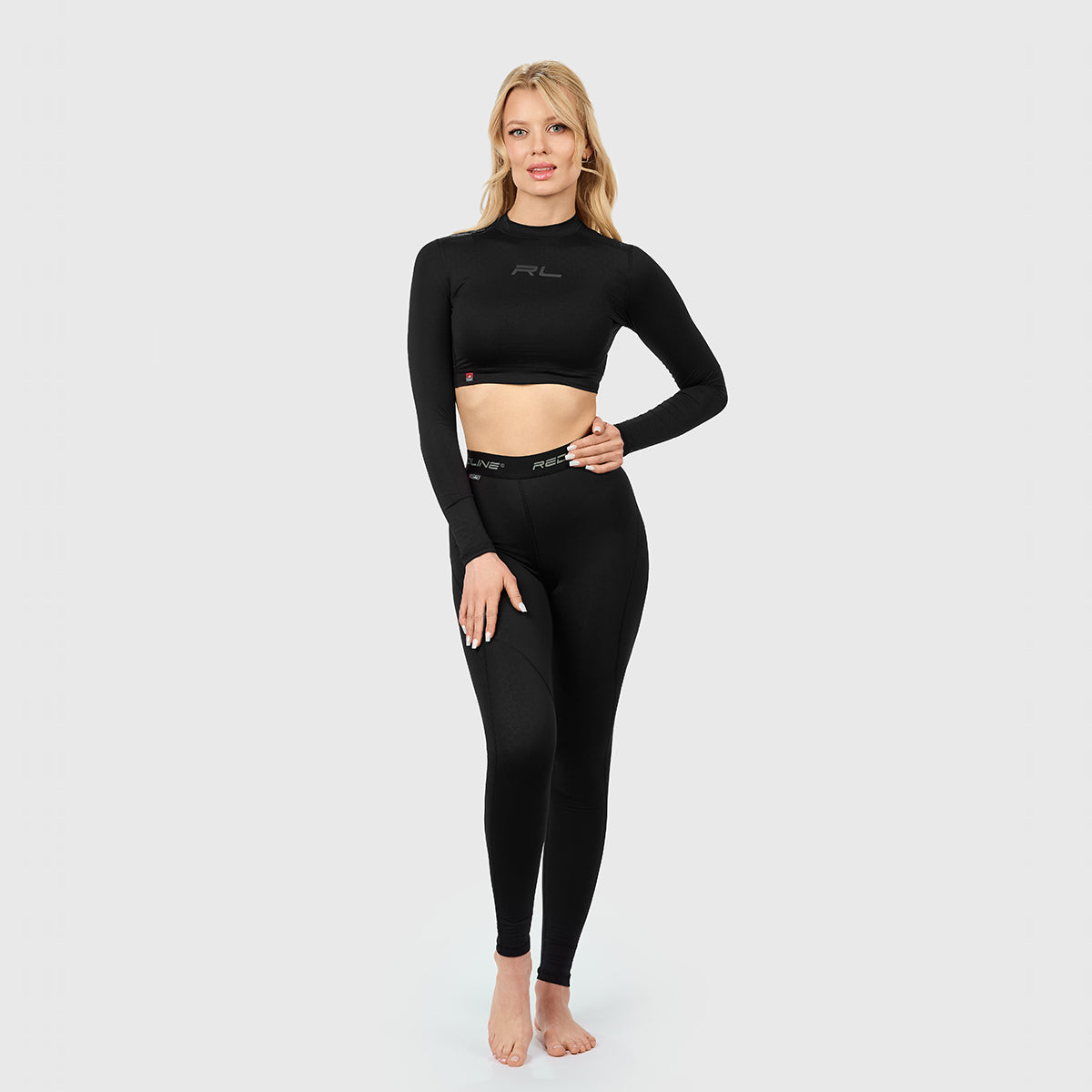 VENUS 2.0 COLLECTION CROP TOP - BLACK