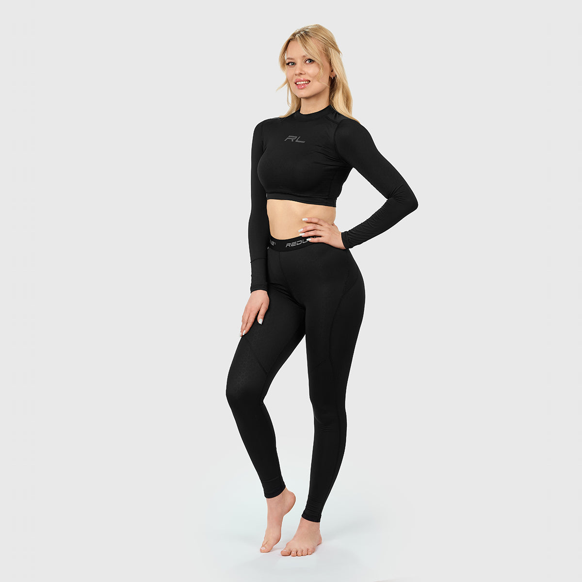 VENUS 2.0 COLLECTION CROP TOP - BLACK