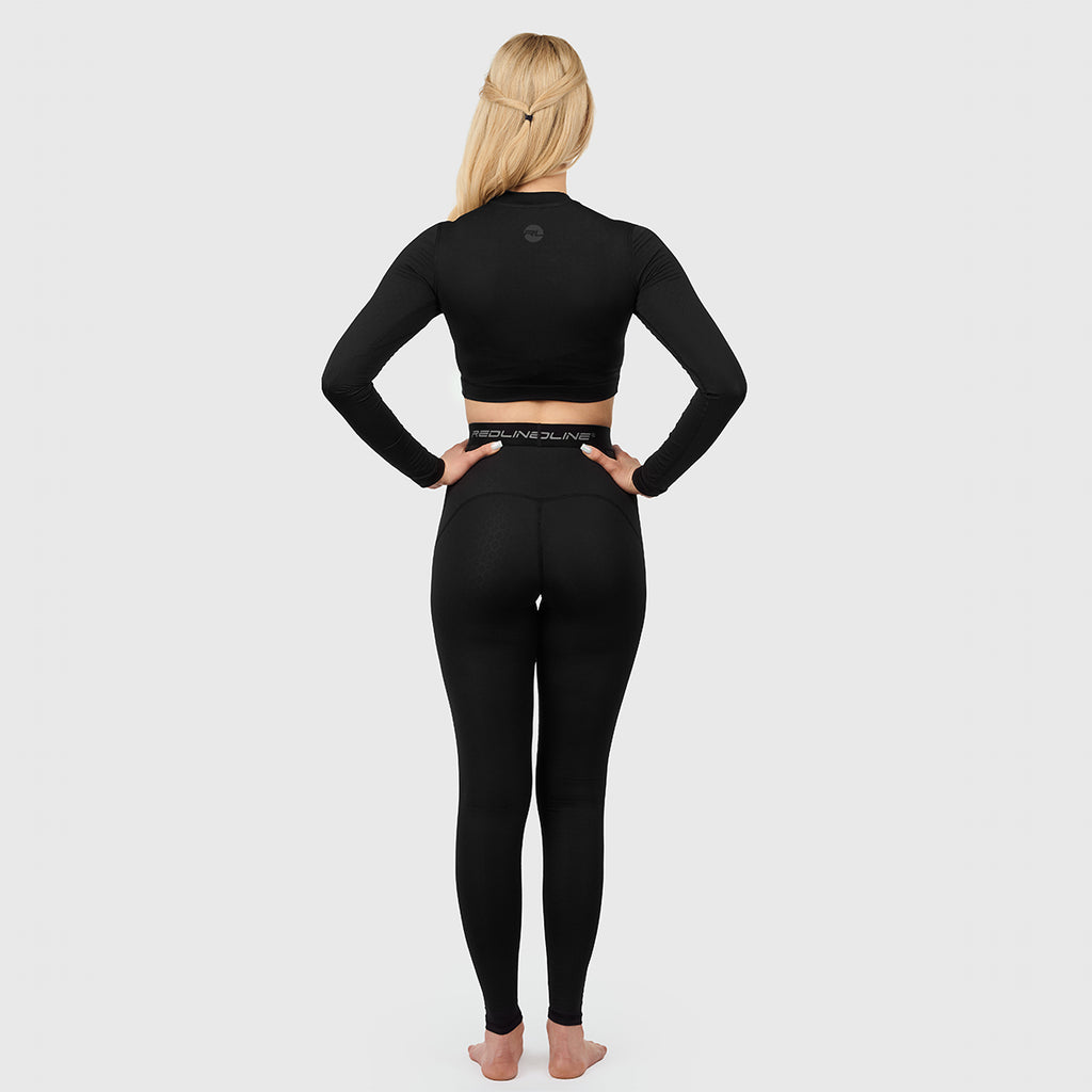 VENUS 2.0 COLLECTION CROP TOP - BLACK